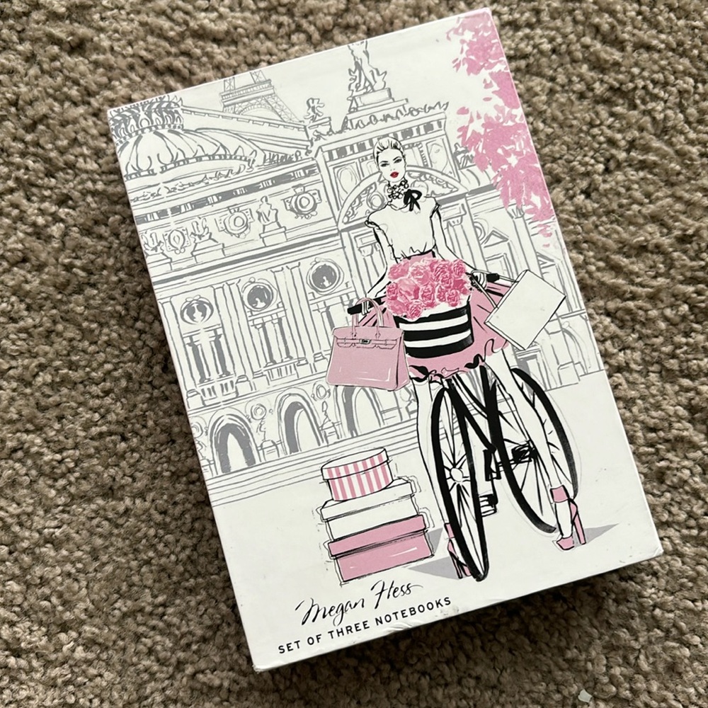 Megan Hess Set of 3 Notebooks